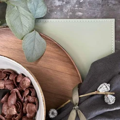 Dækkeserviet - 30x45 Støvgrøn