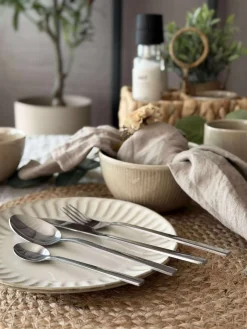 Dækkeserviet i Jute - Natur