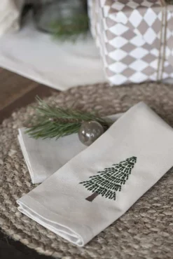 Dækkeserviet i Jute - Natur