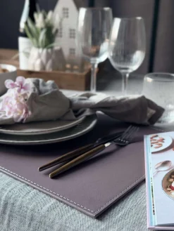 Dækkeserviet Old rose