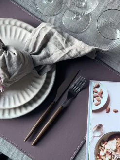 Dækkeserviet Old rose