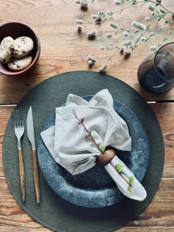 Dækkeserviet Rund – Vendbar