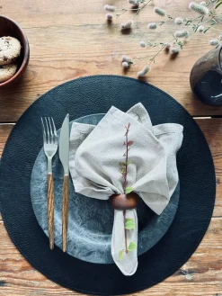 Dækkeserviet Rund – Vendbar