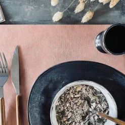 Dækkeserviet struktur 30x45cm - Coral