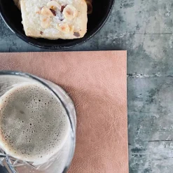 Dækkeserviet struktur 30x45cm - Coral