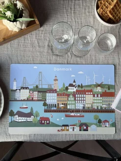 Dækkeservietter 4 stk. - Wonderful Denmark