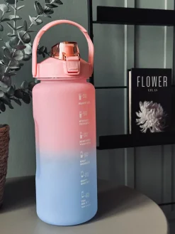 Drikkeflaske 2000ml - Pink / Blue