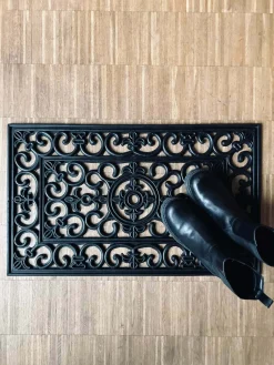 Dørmåtte - Firkantet ornament