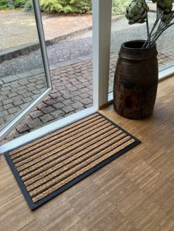 Dørmåtte - Kokosfibre Strib