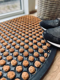 Dørmåtte - Natur DOTS halvmåne