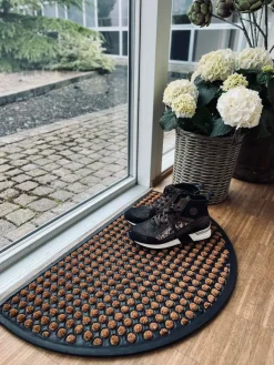 Dørmåtte - Natur DOTS halvmåne