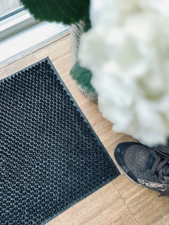 Dørmåtte - Sort græs 40x60cm