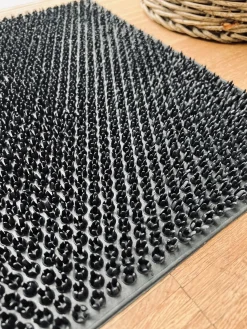 Dørmåtte - Sort græs 40x60cm