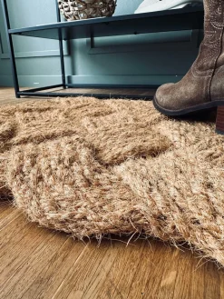 Dørmåtte knude Jute 45x75