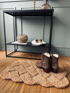 Dørmåtte knude Jute 45x75