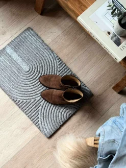 Dørmåtte kokos - Grå