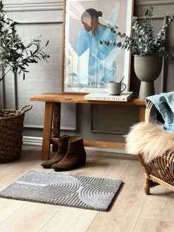 Dørmåtte kokos - Grå