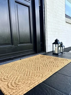 Dørmåtte kokosfibre 60x90 cm