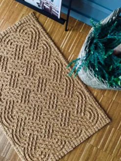 Dørmåtte kokosfibre 60x90 cm