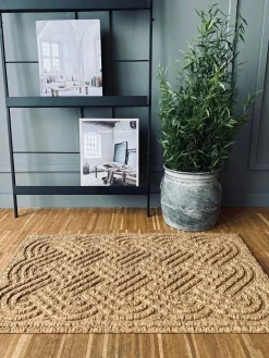 Dørmåtte kokosfibre 45x75 cm