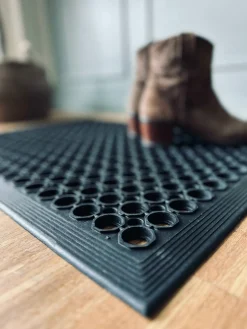 Dørmåtte m. Hul mønster 60×80