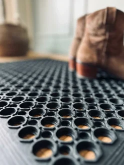 Dørmåtte m. Hul mønster 60×80