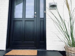 Dørmåtte med gummi og kokos - 45x75