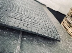 Dørmåtte med gummi og kokos - 45x75