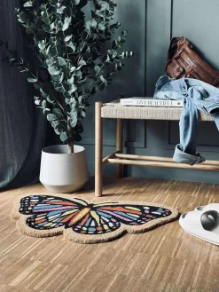 Dørmåtte Sommerfugl