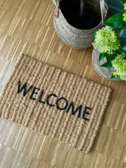 Dørmåtte WELCOME- kokos 40x60cm
