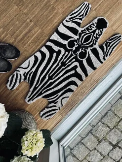 DØRMÅTTE 40x75 ZEBRA Kokos