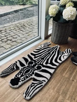 DØRMÅTTE 40x75 ZEBRA Kokos