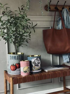 Dåser med italiensk print - Sæt med 3 stk