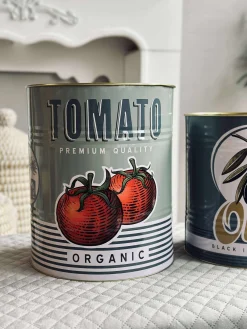 Dåser med italiensk print - Sæt med 3 stk