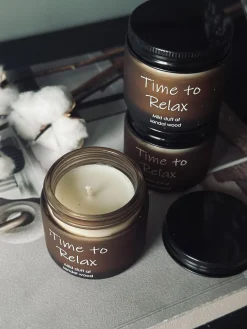 Duftelys 3 stk – SANDALWOOD