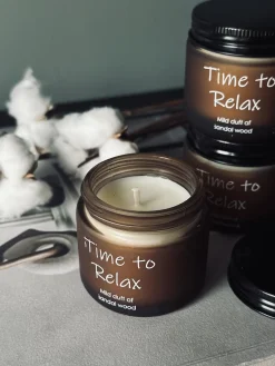 Duftelys 3 stk – SANDALWOOD