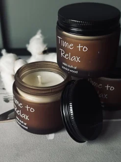 Duftelys 3 stk – SANDALWOOD