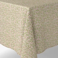 Dug med blomster - 140x240