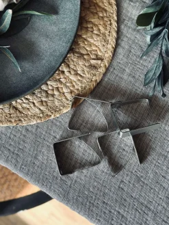 Dugklemmer Rustfrit Stål - Sæt af 4 stk.