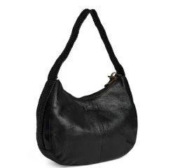 Eksklusiv skuldertaske - Flettet skulderrem