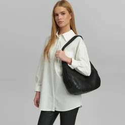 Eksklusiv skuldertaske - Flettet skulderrem