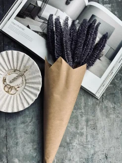 Evighedsbuket - Luffa Lilla