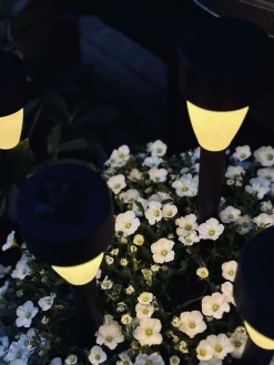 Fakkel med solceller – Sæt med 4 stk.