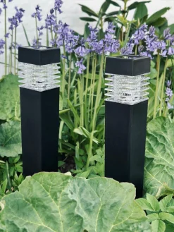 Fakkel med solceller – Sæt med 4 stk