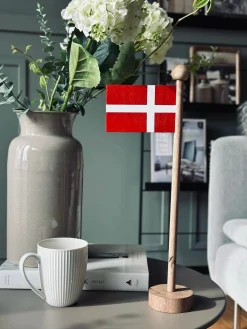 Flag Dannebrog wood - Flere størrelser