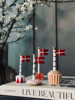 Flag til fødselsdag - 2 stk.