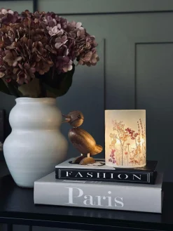 FLORA lys - Rosa / Gul