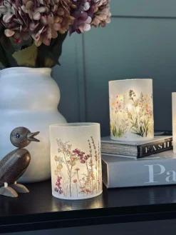 FLORA lys - Rosa / Gul