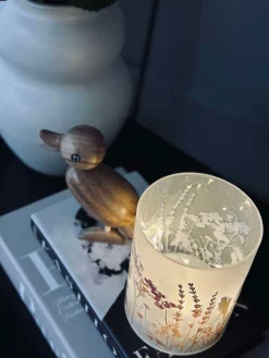 FLORA lys - Rosa / Gul