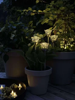 Flydelys - Sæt med 4 stk.